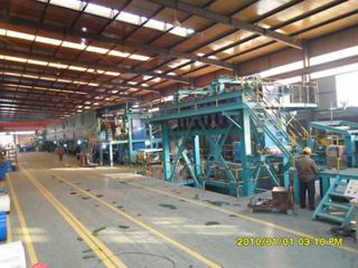 鋼板彩色涂層生產(chǎn)線設(shè)備——安徽項(xiàng)目60M線電爐、山東項(xiàng)目等等